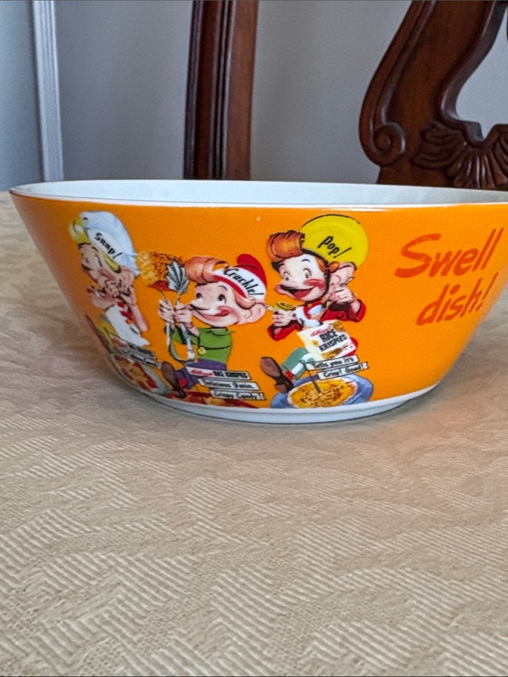 Kellogg’s Rice Krispies Cereal Bowl Collectible